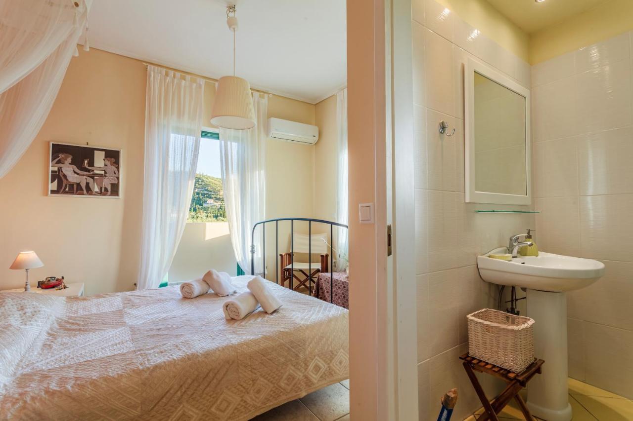 Lavender Garden Retreat - Secluded Seaside Getaway Leilighet Kotronion  Eksteriør bilde