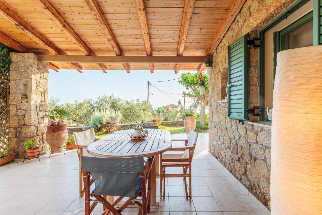 Lavender Garden Retreat - Secluded Seaside Getaway Leilighet Kotronion  Eksteriør bilde
